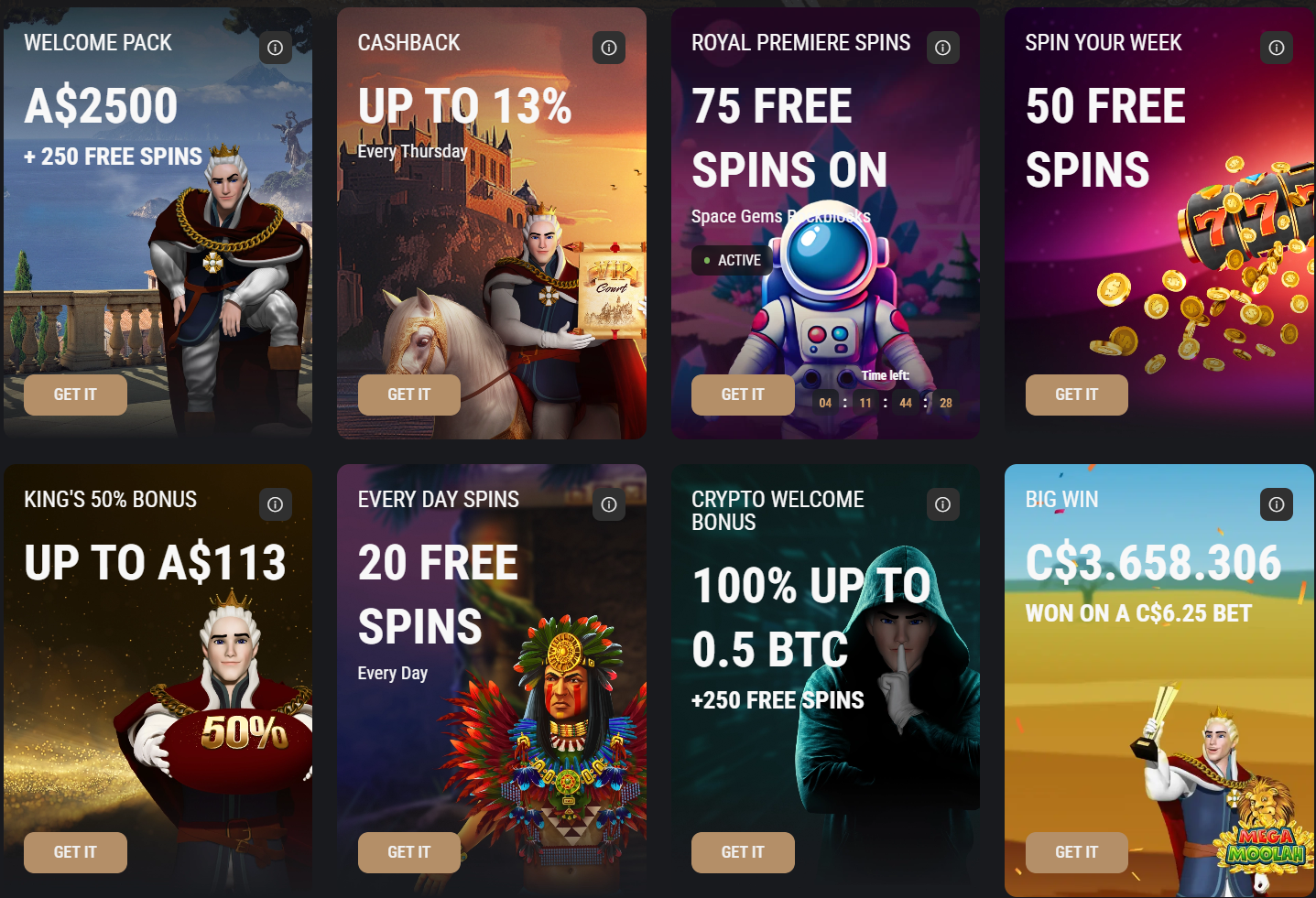 King Billy Casino Review: Games, Bonuses, and More